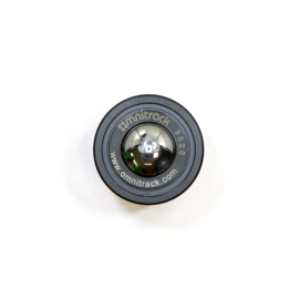 Kogelrol (kogelpot), 25.4 mm, bevestiging door inpassing, Omnitrack